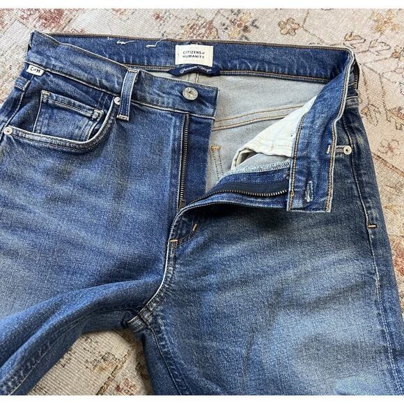 Citizens of Humanity Loli Mid Rise Baggy Palazzo Wide Leg Denim Jeans Size 25 - Picture 5 of 9